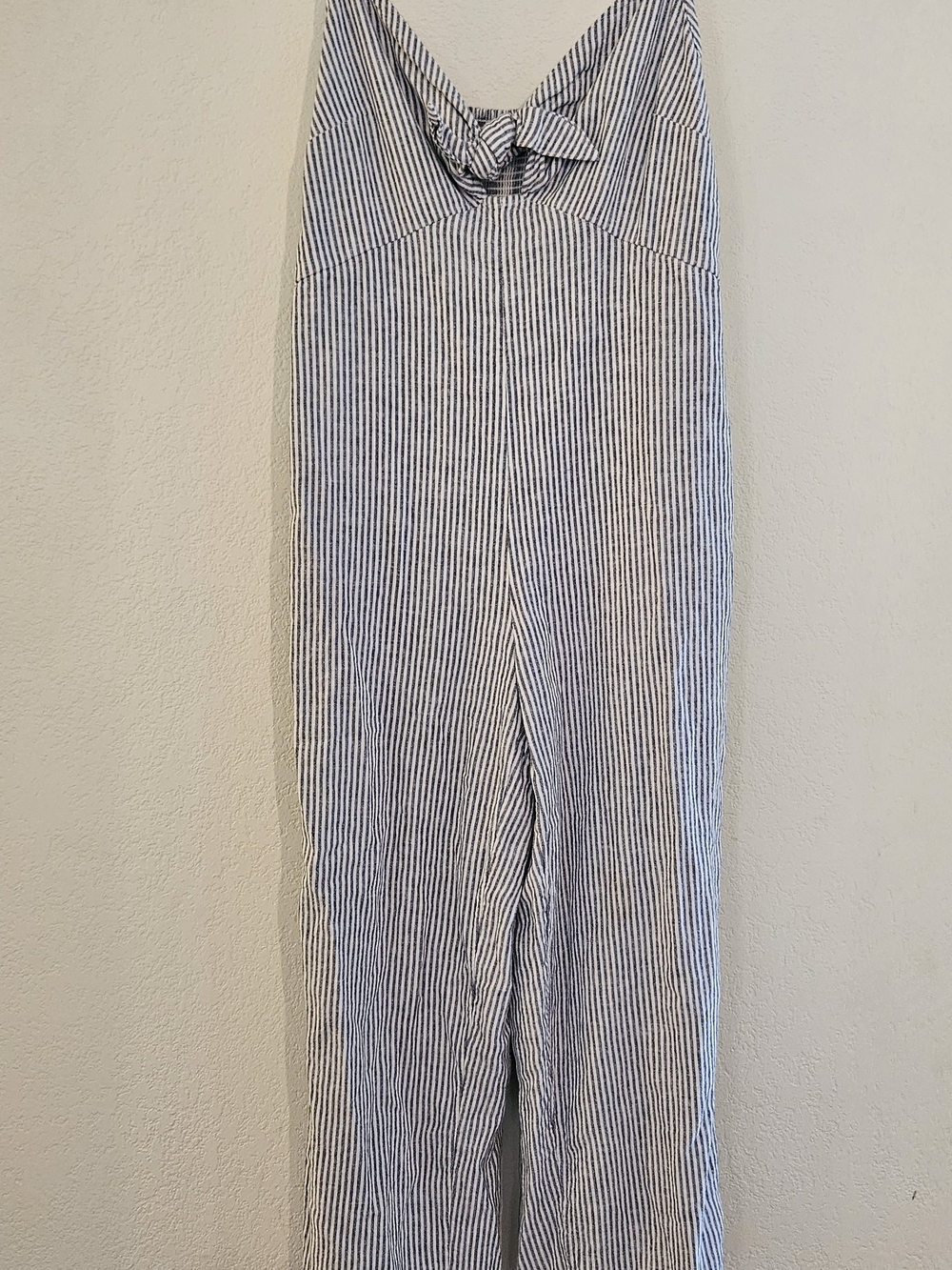 Old Navy Navy and White Striped Top